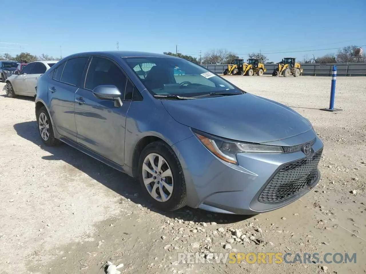 4 Photograph of a damaged car 5YFEPMAE6NP385791 TOYOTA COROLLA 2022