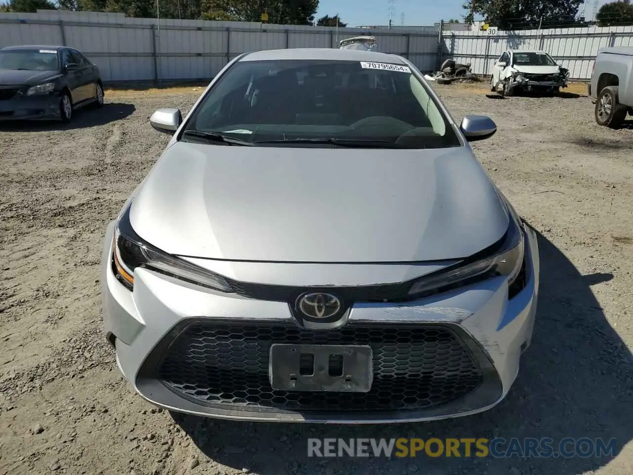 5 Photograph of a damaged car 5YFEPMAE6NP388464 TOYOTA COROLLA 2022