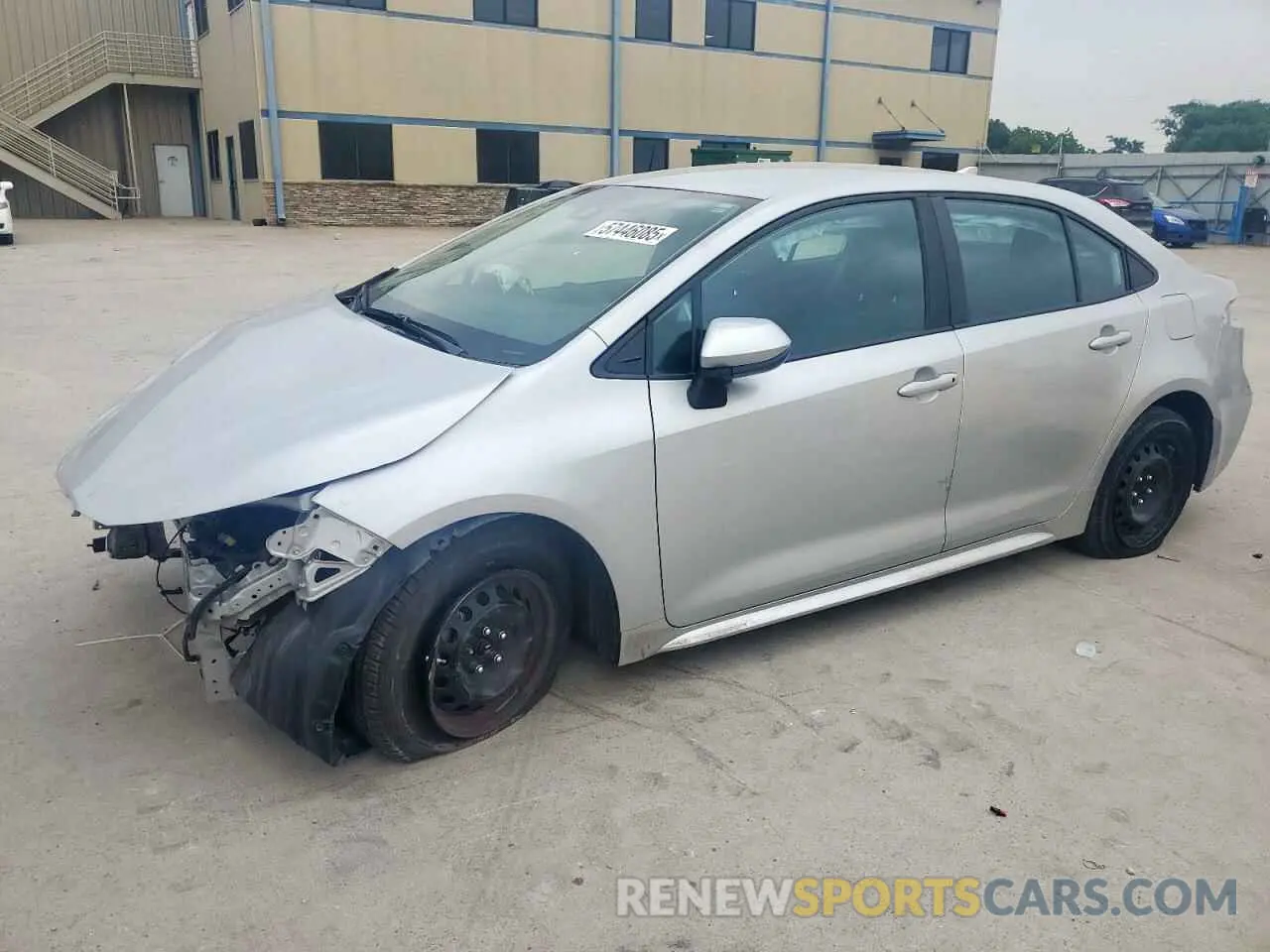 1 Фотография поврежденного автомобиля 5YFEPMAE7NP272013 TOYOTA COROLLA 2022