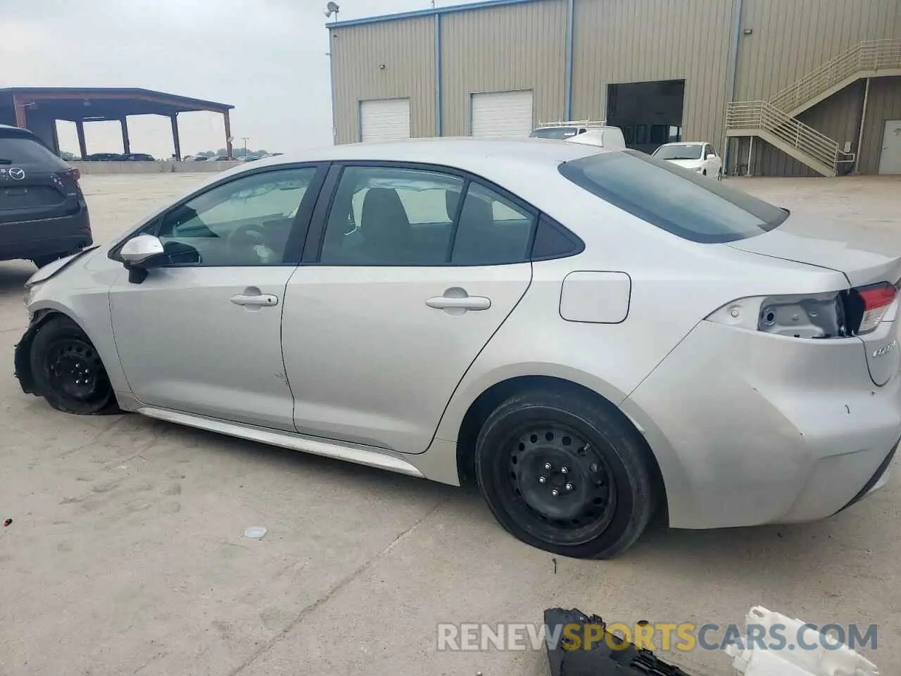 2 Фотография поврежденного автомобиля 5YFEPMAE7NP272013 TOYOTA COROLLA 2022