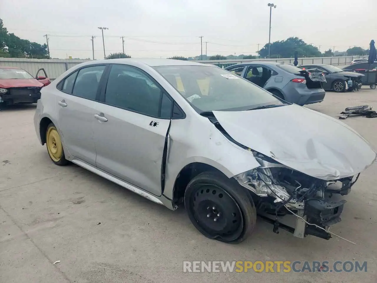 4 Фотография поврежденного автомобиля 5YFEPMAE7NP272013 TOYOTA COROLLA 2022