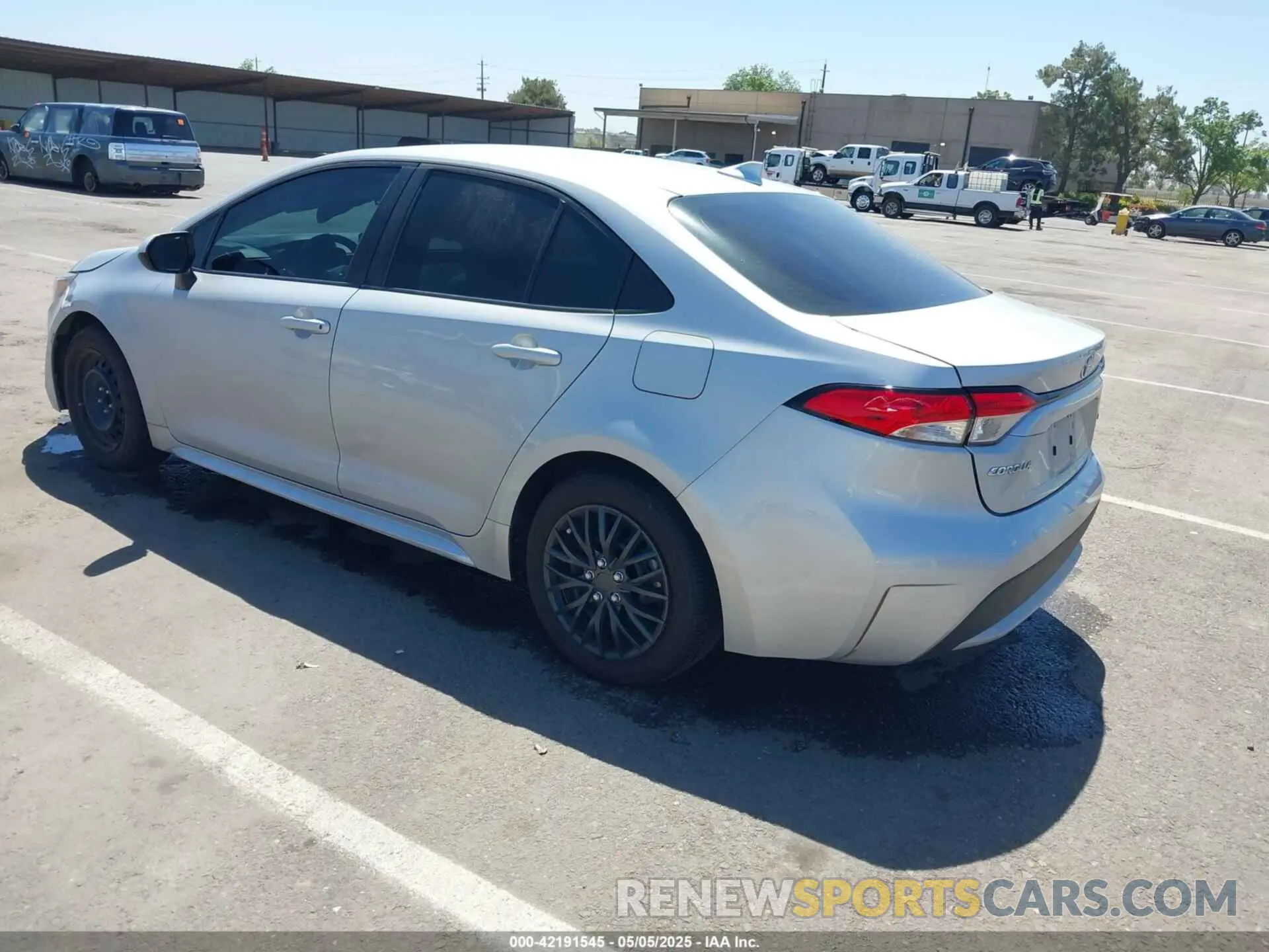 3 Фотография поврежденного автомобиля 5YFEPMAE7NP284212 TOYOTA COROLLA 2022