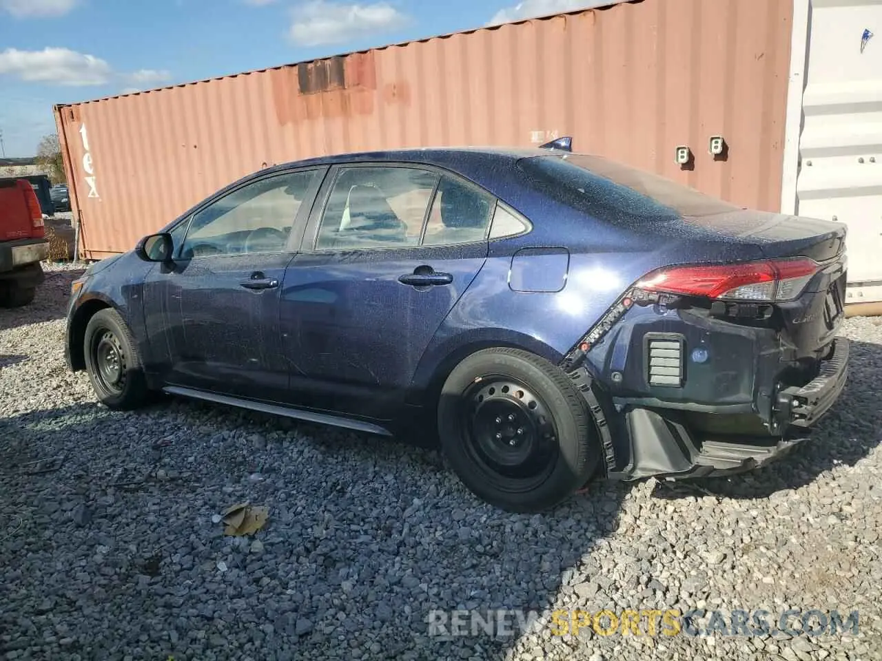 2 Фотография поврежденного автомобиля 5YFEPMAE7NP287028 TOYOTA COROLLA 2022