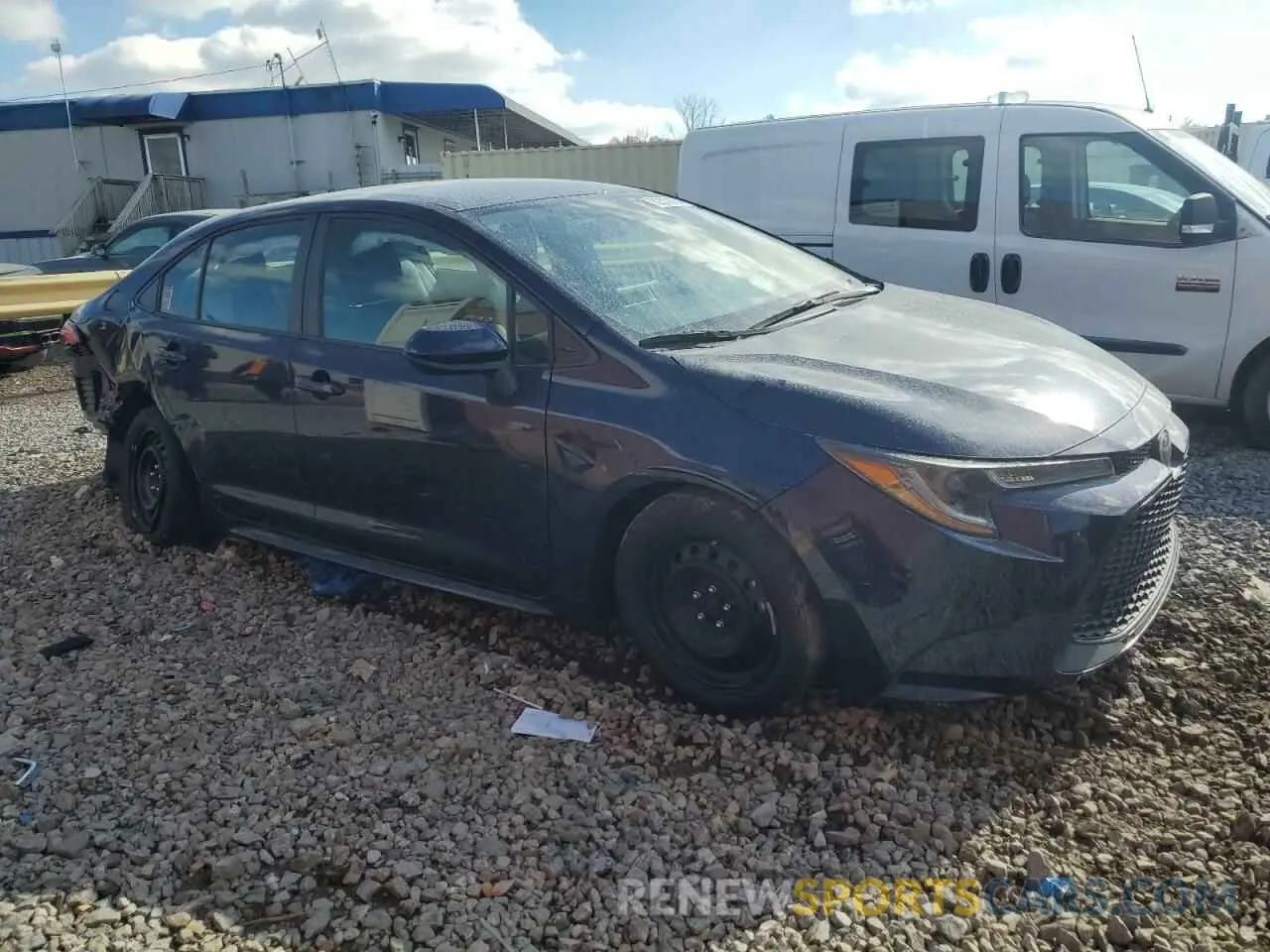 4 Фотография поврежденного автомобиля 5YFEPMAE7NP287028 TOYOTA COROLLA 2022