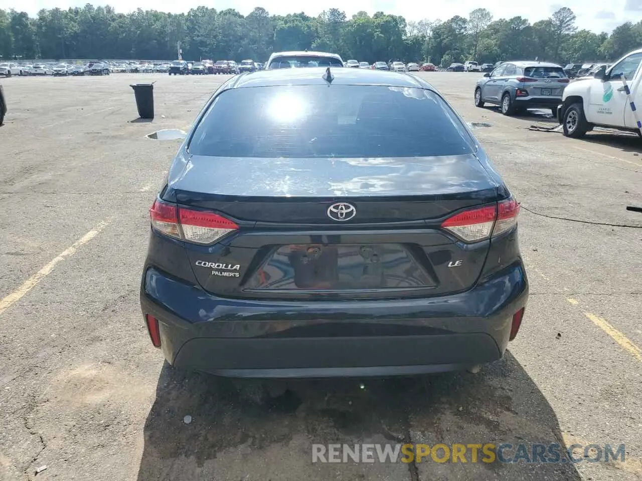6 Photograph of a damaged car 5YFEPMAE7NP290009 TOYOTA COROLLA 2022
