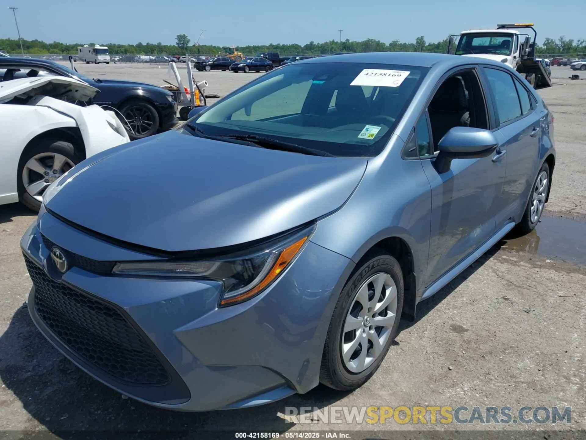 2 Photograph of a damaged car 5YFEPMAE7NP298207 TOYOTA COROLLA 2022