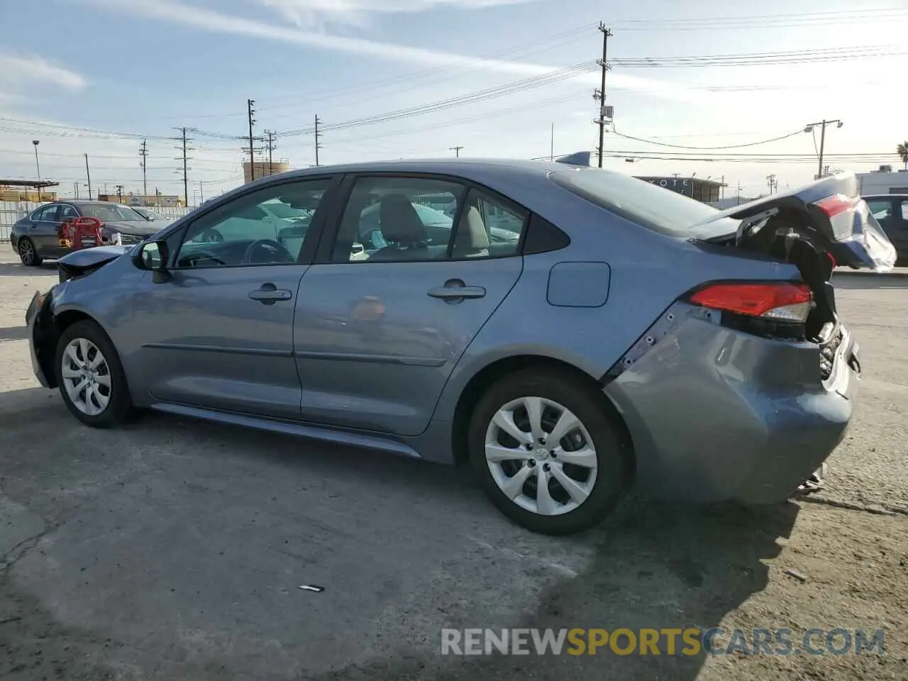 2 Фотография поврежденного автомобиля 5YFEPMAE7NP303616 TOYOTA COROLLA 2022