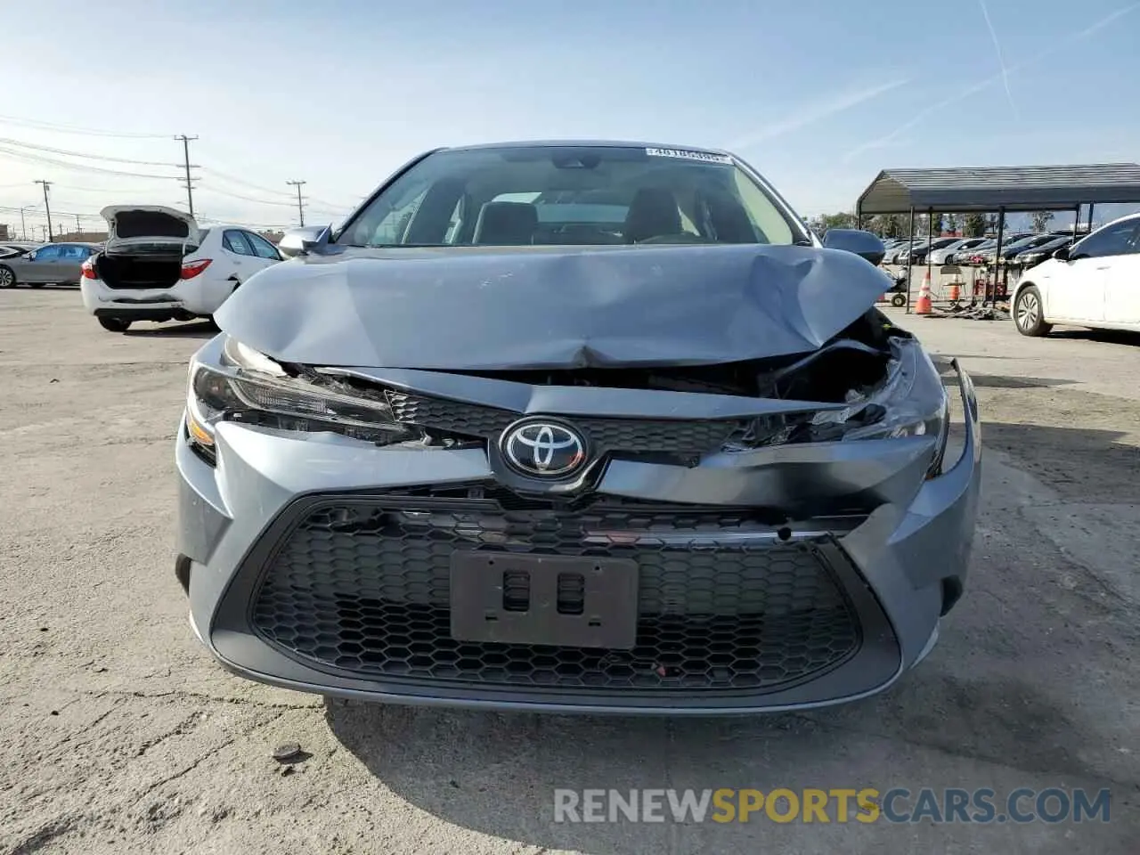5 Фотография поврежденного автомобиля 5YFEPMAE7NP303616 TOYOTA COROLLA 2022