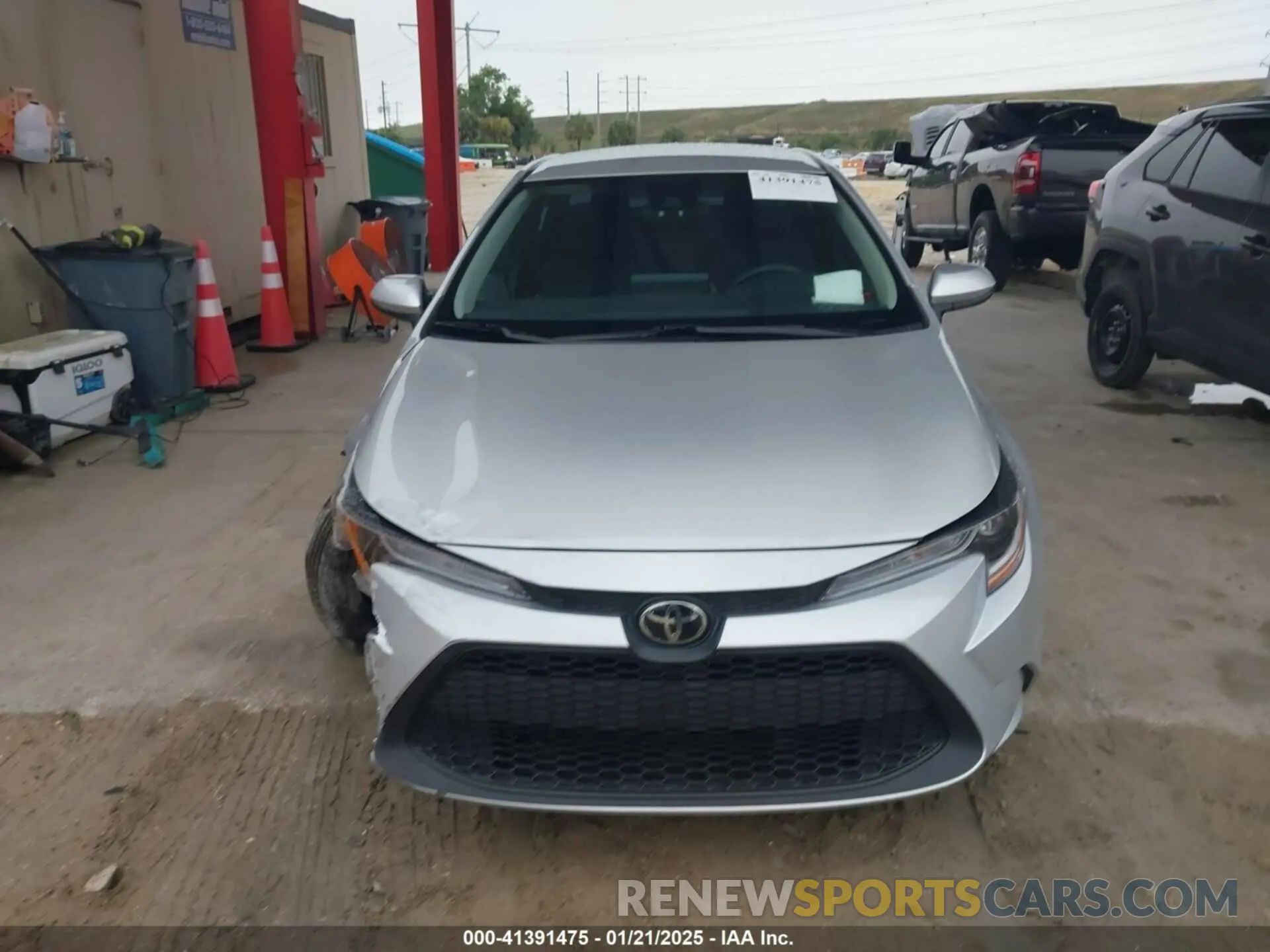 12 Фотография поврежденного автомобиля 5YFEPMAE7NP310744 TOYOTA COROLLA 2022