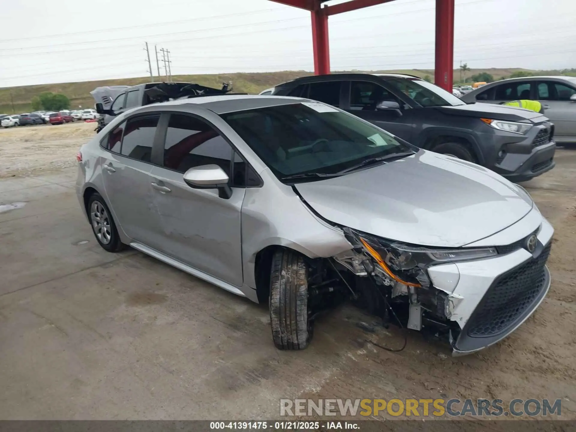 13 Фотография поврежденного автомобиля 5YFEPMAE7NP310744 TOYOTA COROLLA 2022
