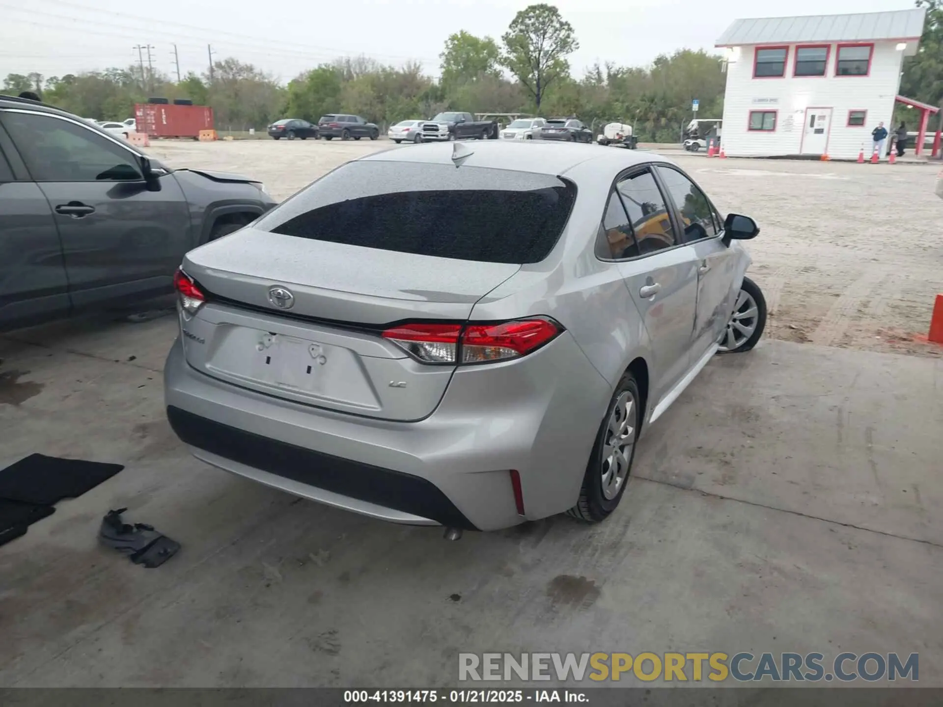 4 Фотография поврежденного автомобиля 5YFEPMAE7NP310744 TOYOTA COROLLA 2022