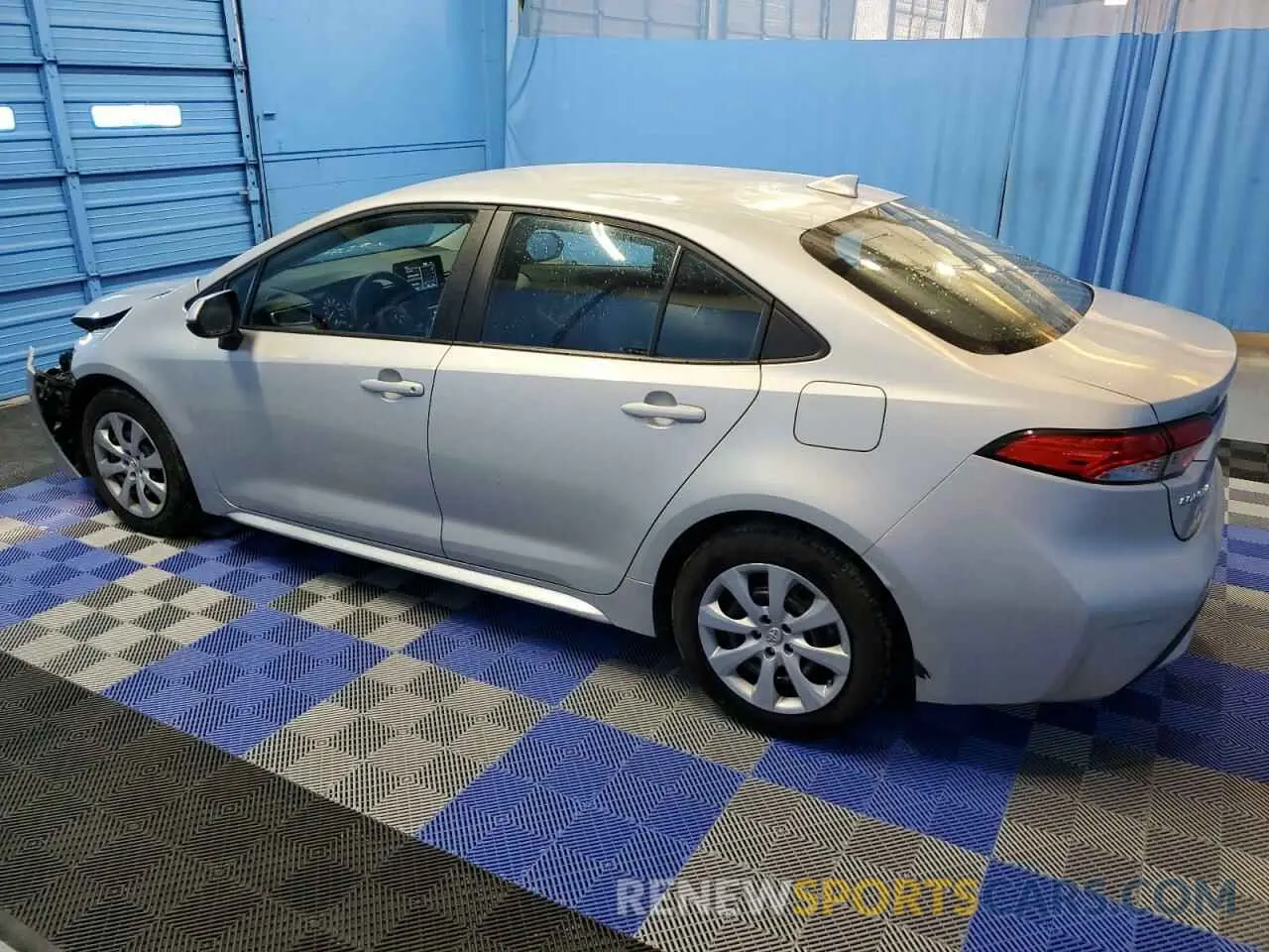 2 Photograph of a damaged car 5YFEPMAE7NP349933 TOYOTA COROLLA 2022
