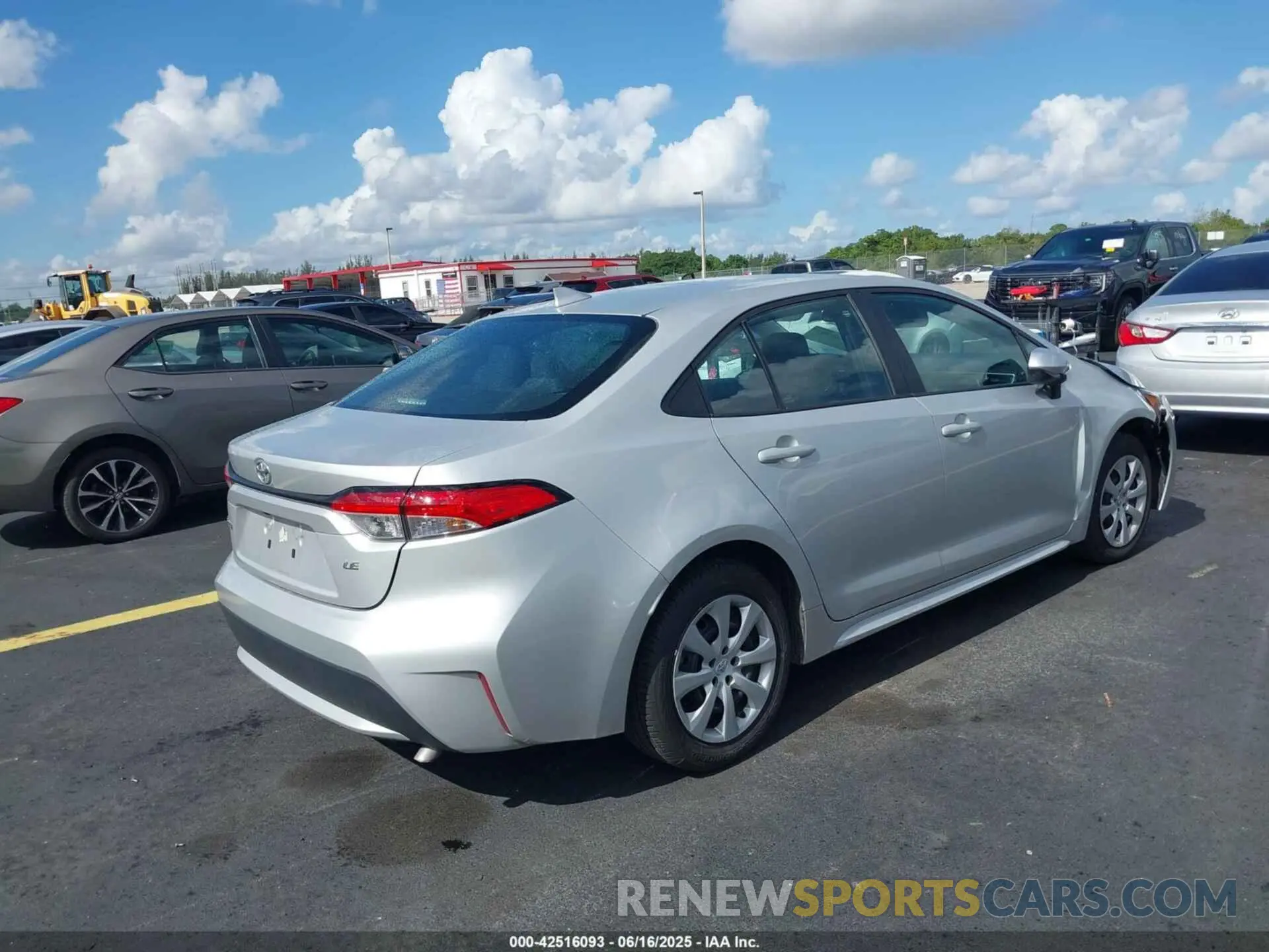 4 Фотография поврежденного автомобиля 5YFEPMAE7NP359748 TOYOTA COROLLA 2022