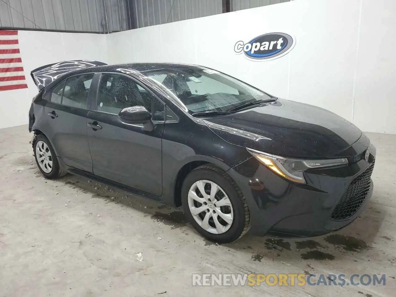 4 Photograph of a damaged car 5YFEPMAE7NP376890 TOYOTA COROLLA 2022