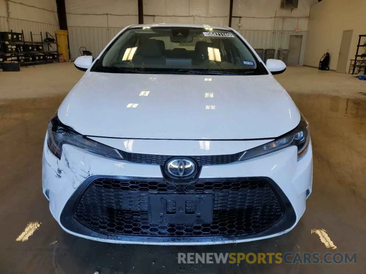 5 Фотография поврежденного автомобиля 5YFEPMAE7NP380289 TOYOTA COROLLA 2022