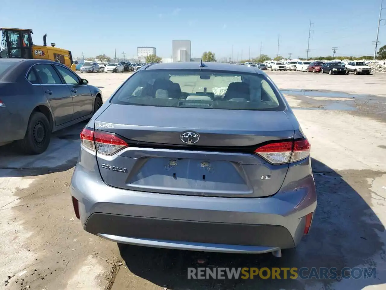 6 Фотография поврежденного автомобиля 5YFEPMAE7NP383953 TOYOTA COROLLA 2022