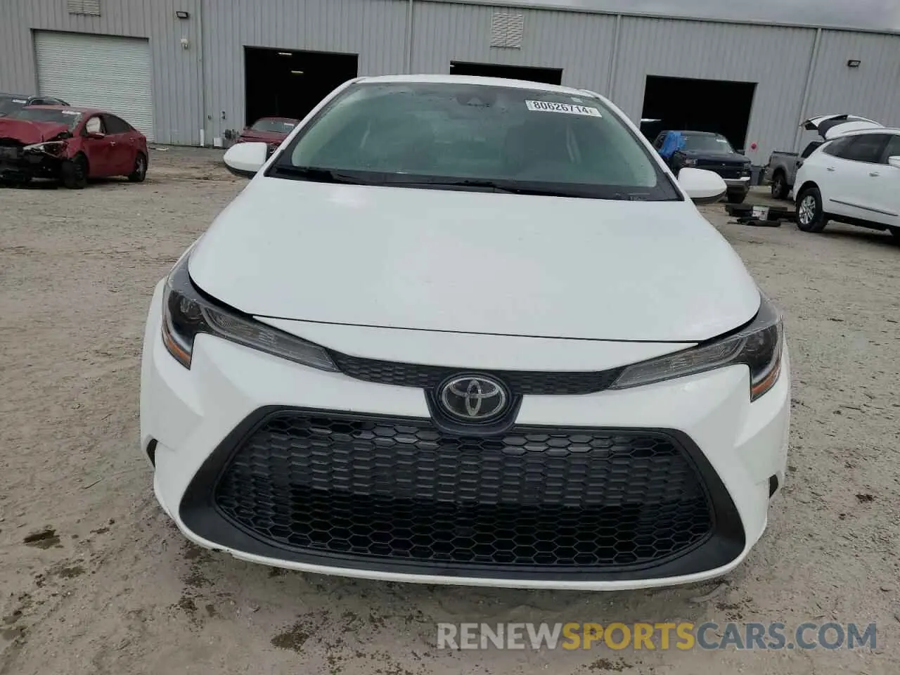 5 Photograph of a damaged car 5YFEPMAE7NP384200 TOYOTA COROLLA 2022