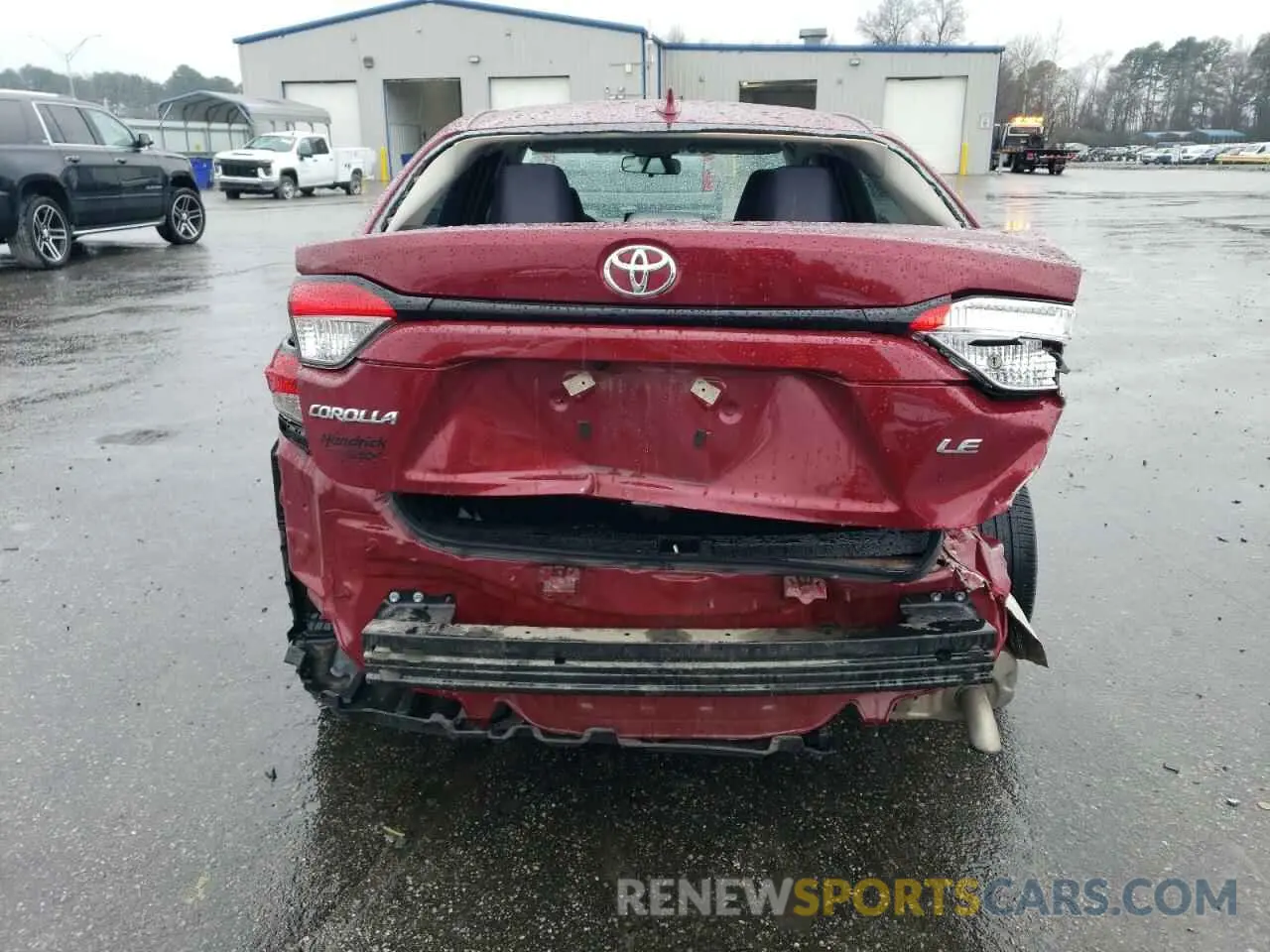 6 Photograph of a damaged car 5YFEPMAE7NP391891 TOYOTA COROLLA 2022