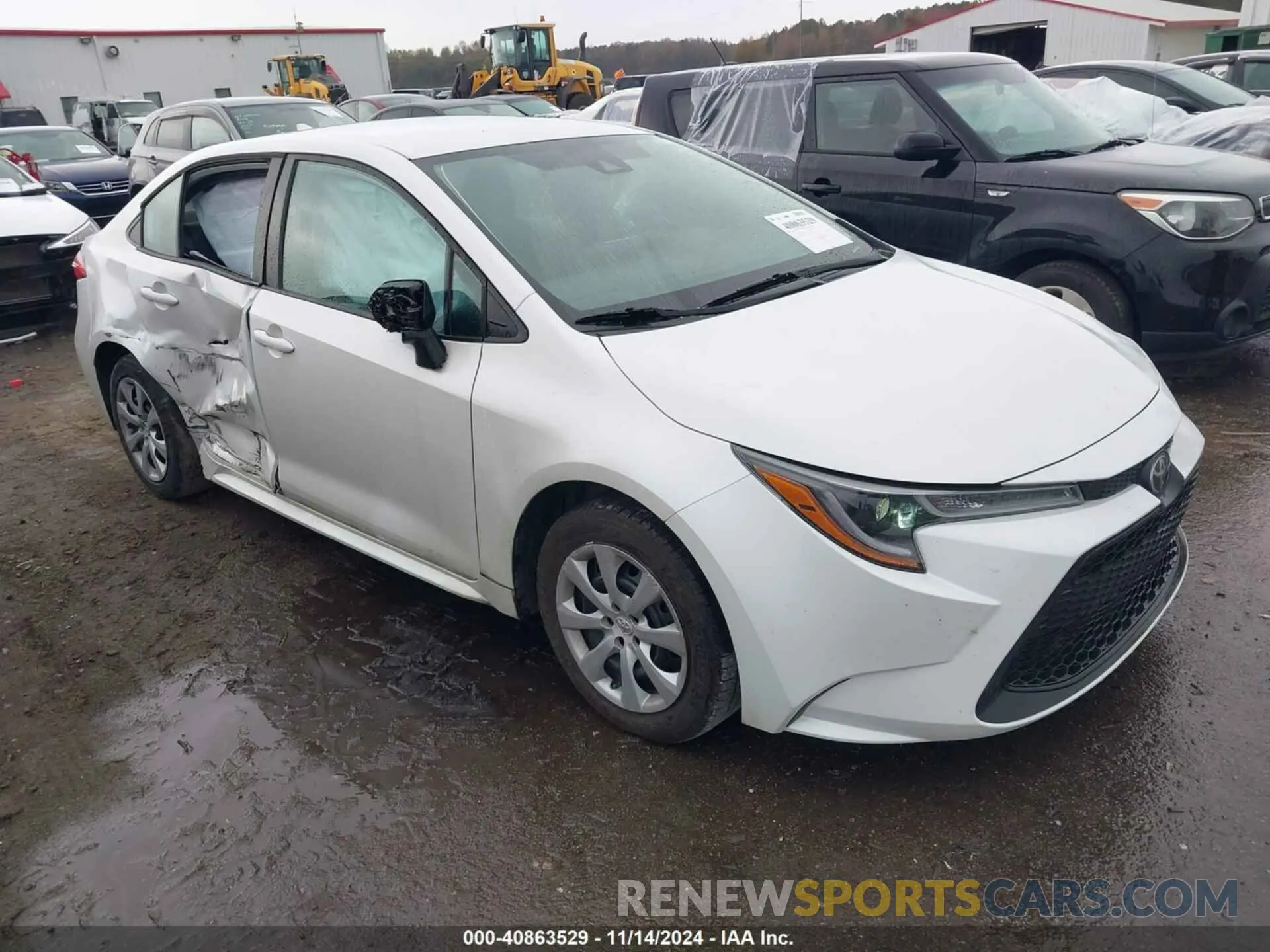 1 Фотография поврежденного автомобиля 5YFEPMAE8NP279214 TOYOTA COROLLA 2022
