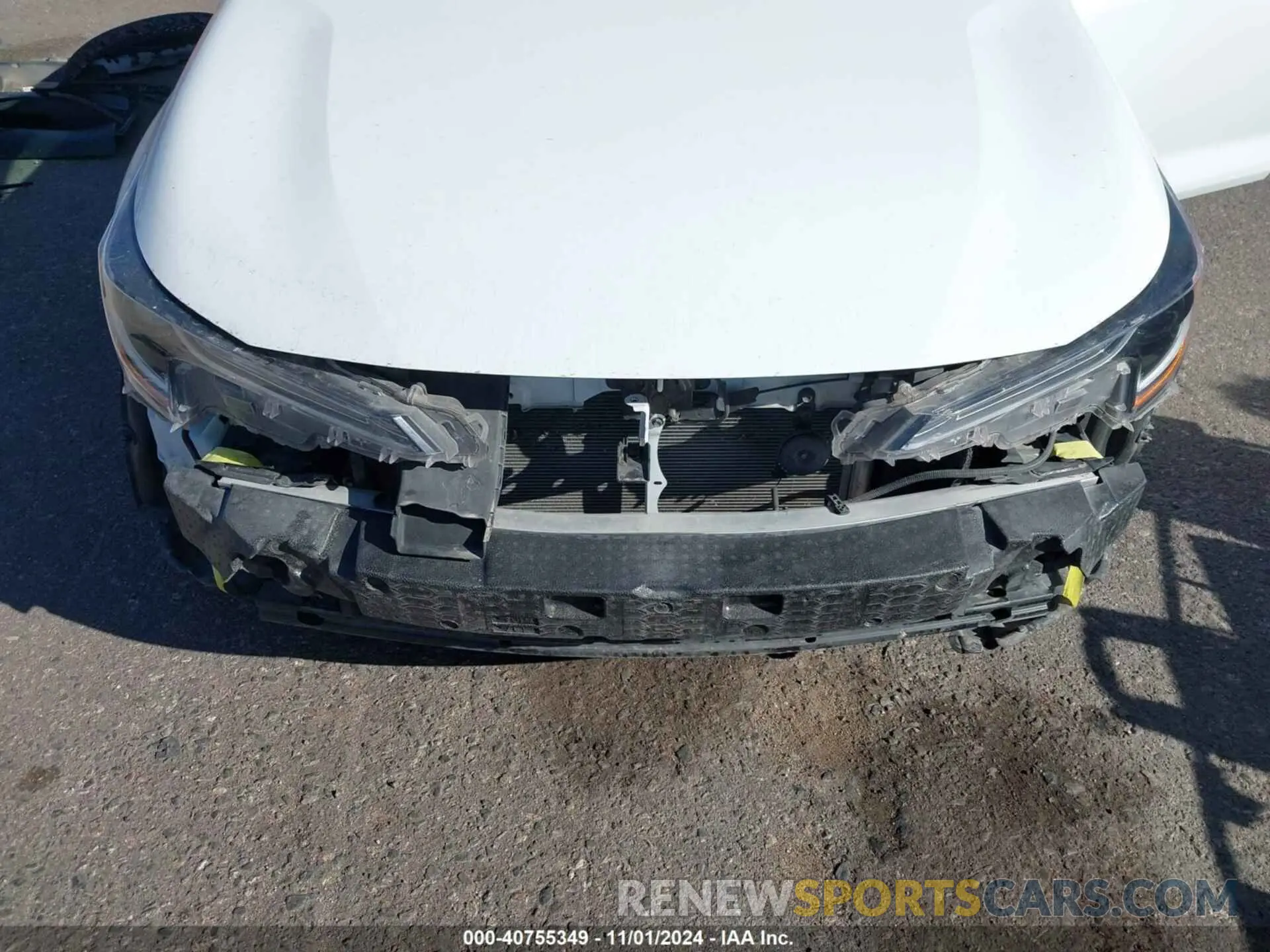 6 Photograph of a damaged car 5YFEPMAE8NP325401 TOYOTA COROLLA 2022