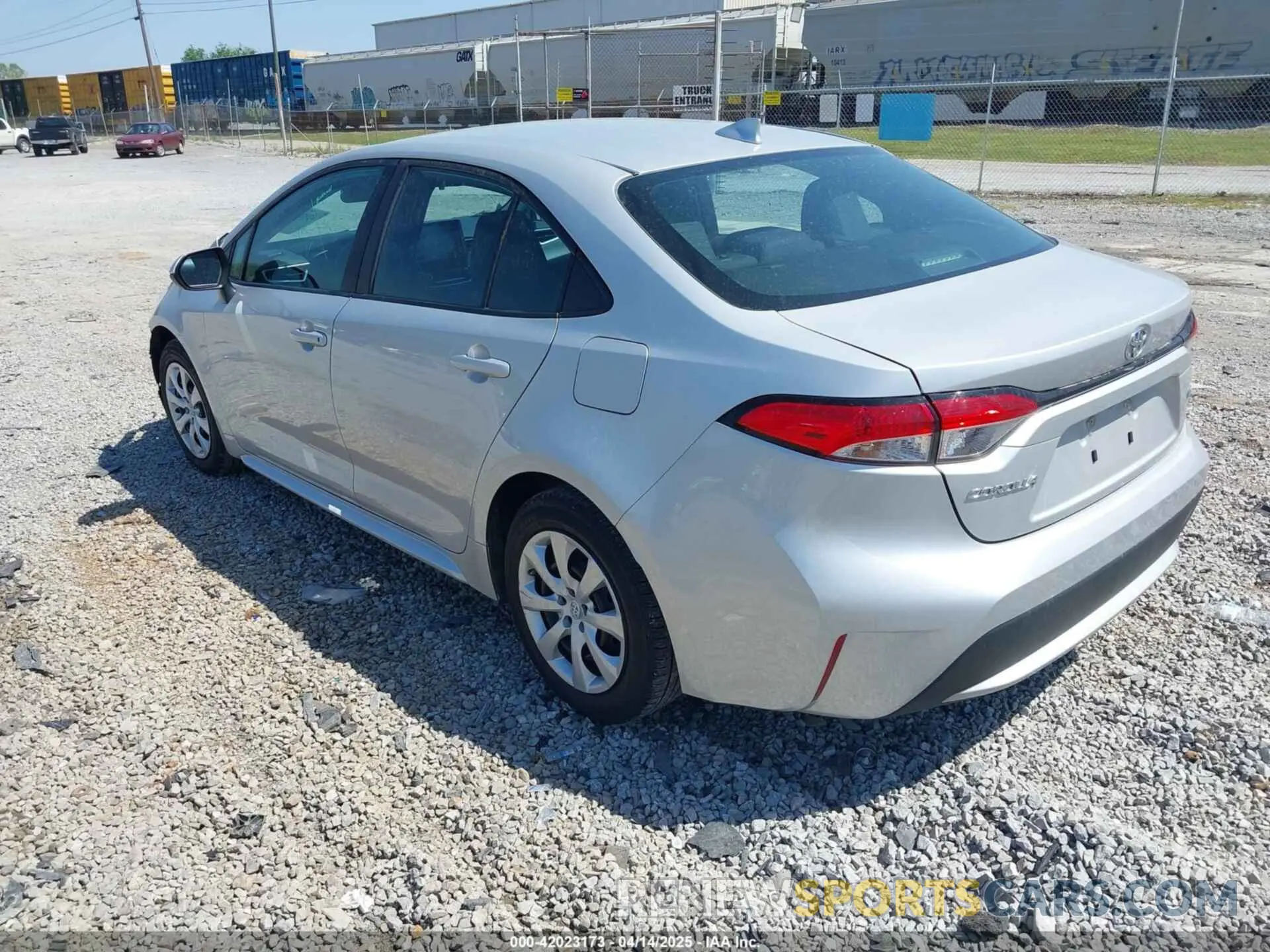 3 Фотография поврежденного автомобиля 5YFEPMAE8NP329299 TOYOTA COROLLA 2022