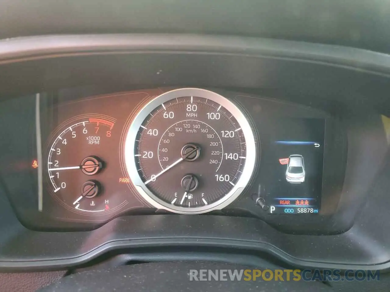 9 Фотография поврежденного автомобиля 5YFEPMAE8NP340044 TOYOTA COROLLA 2022