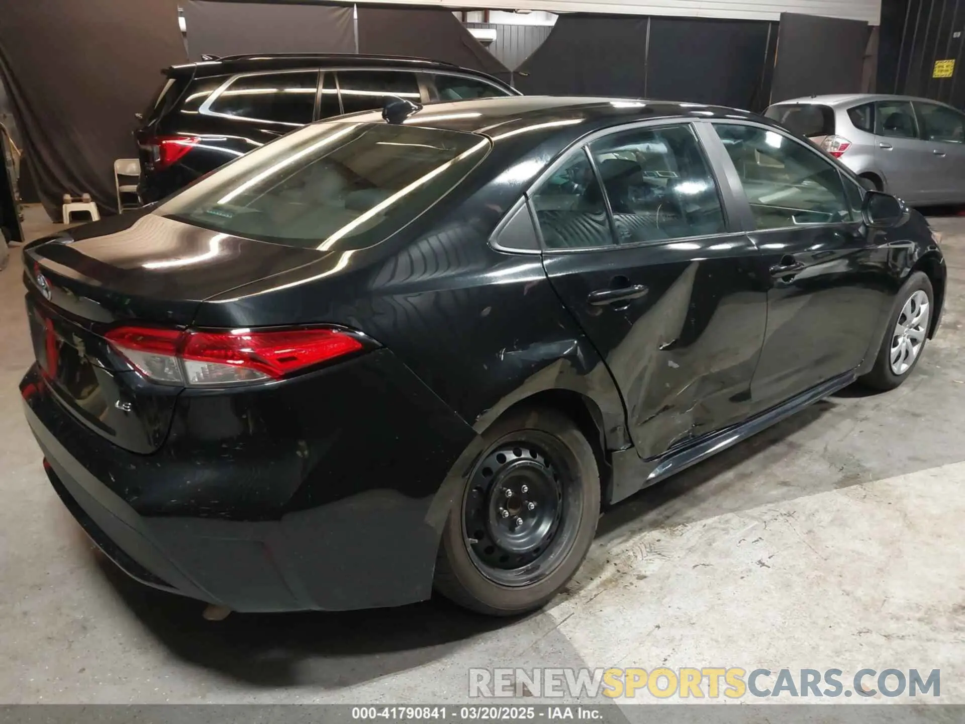 6 Фотография поврежденного автомобиля 5YFEPMAE8NP341856 TOYOTA COROLLA 2022