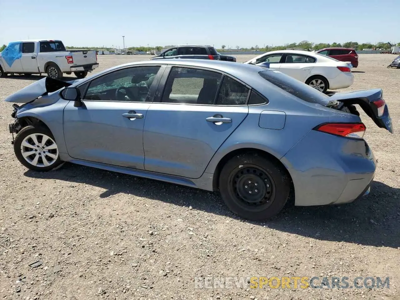 2 Фотография поврежденного автомобиля 5YFEPMAE8NP343381 TOYOTA COROLLA 2022