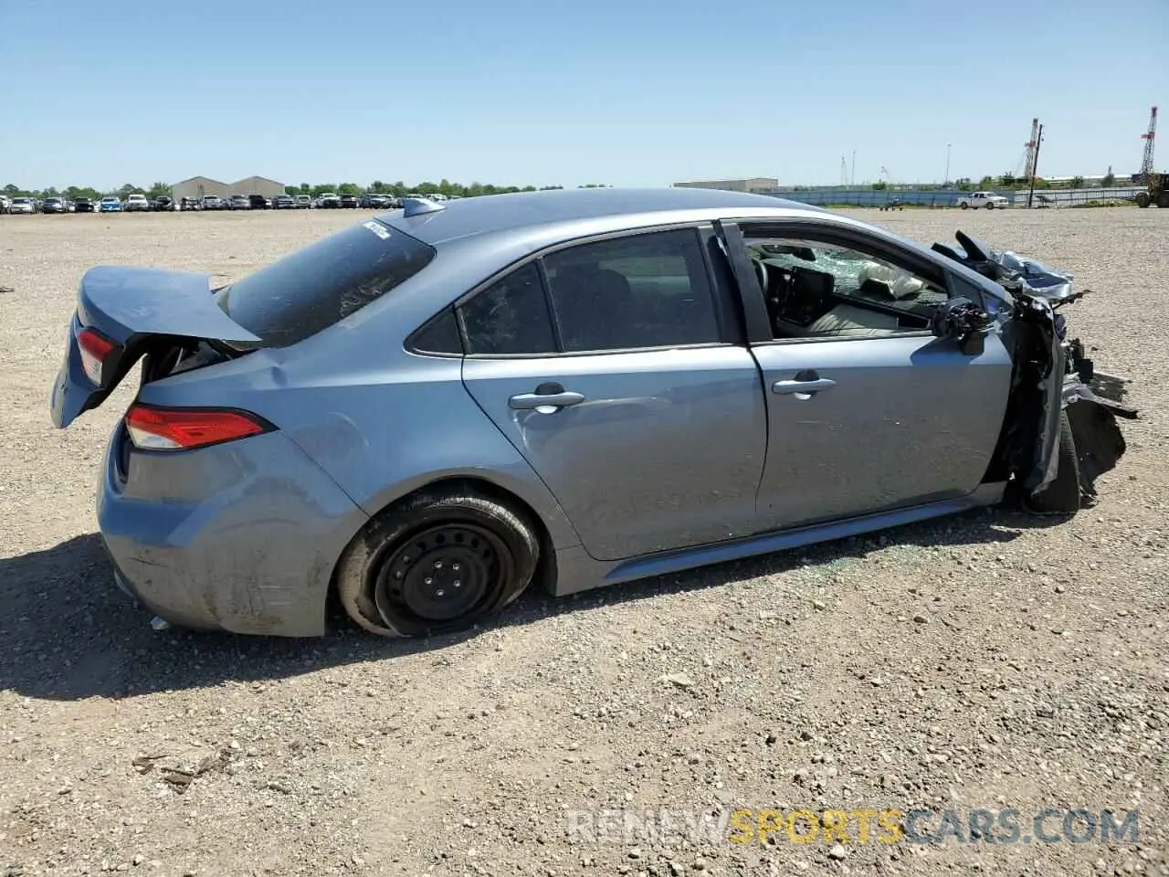 3 Фотография поврежденного автомобиля 5YFEPMAE8NP343381 TOYOTA COROLLA 2022