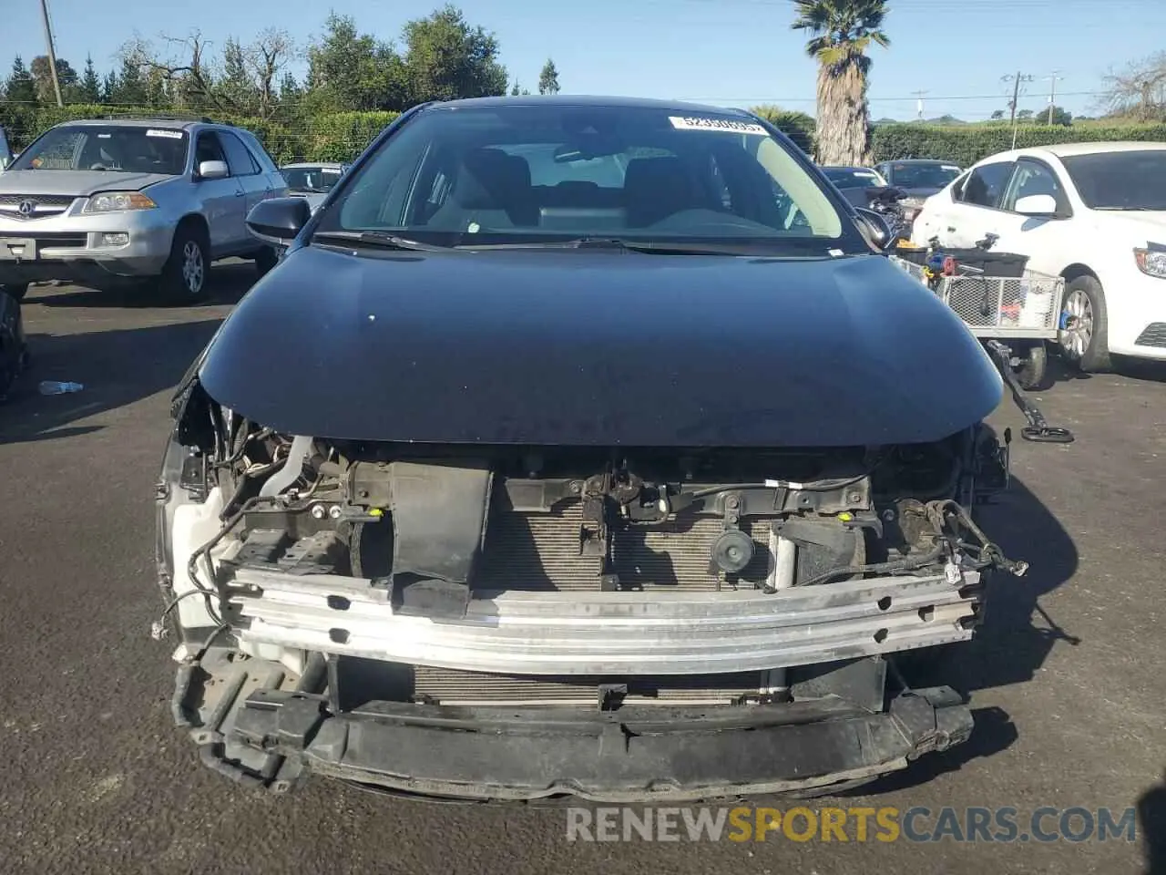 5 Photograph of a damaged car 5YFEPMAE8NP348418 TOYOTA COROLLA 2022