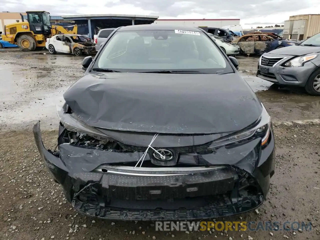 5 Photograph of a damaged car 5YFEPMAE8NP350041 TOYOTA COROLLA 2022