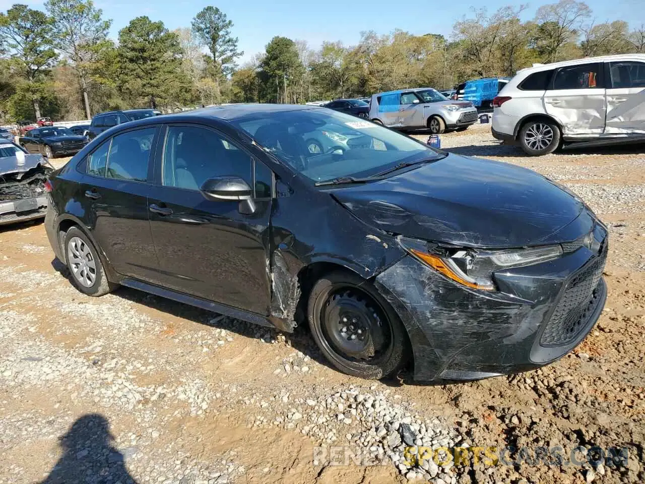 4 Фотография поврежденного автомобиля 5YFEPMAE8NP356955 TOYOTA COROLLA 2022