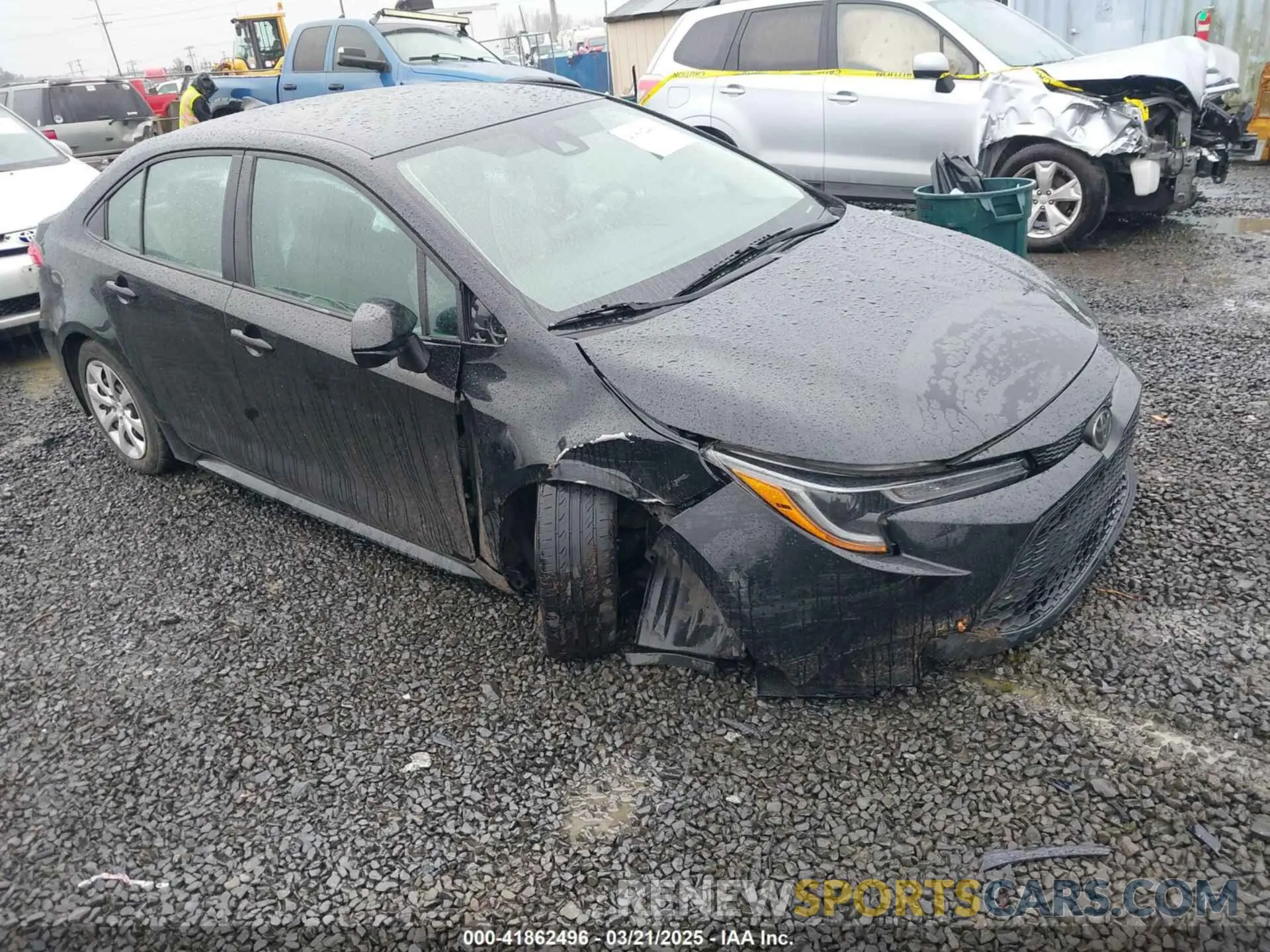 1 Фотография поврежденного автомобиля 5YFEPMAE8NP369091 TOYOTA COROLLA 2022