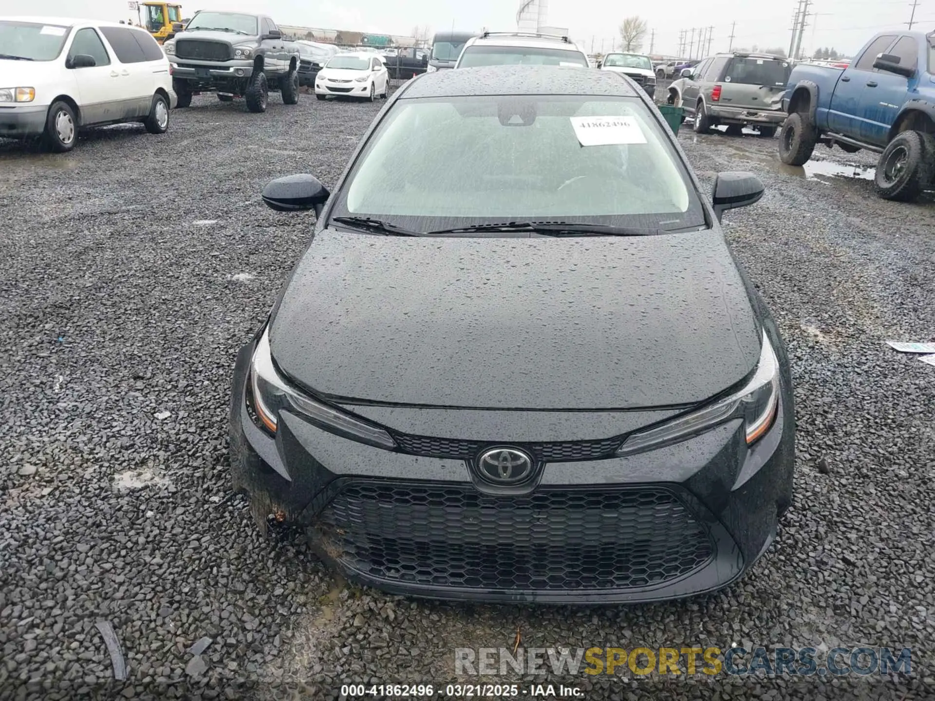 12 Фотография поврежденного автомобиля 5YFEPMAE8NP369091 TOYOTA COROLLA 2022