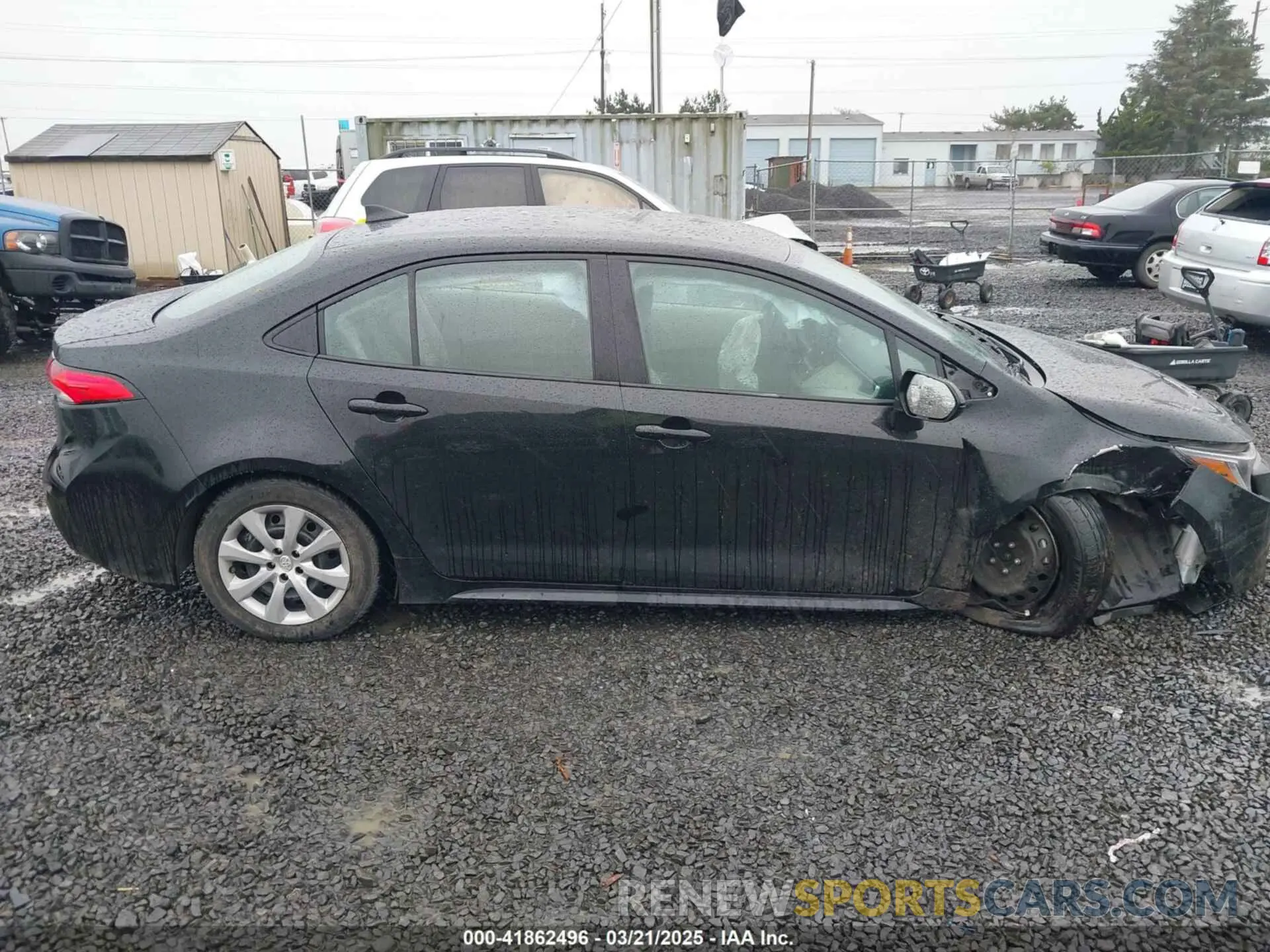 13 Фотография поврежденного автомобиля 5YFEPMAE8NP369091 TOYOTA COROLLA 2022