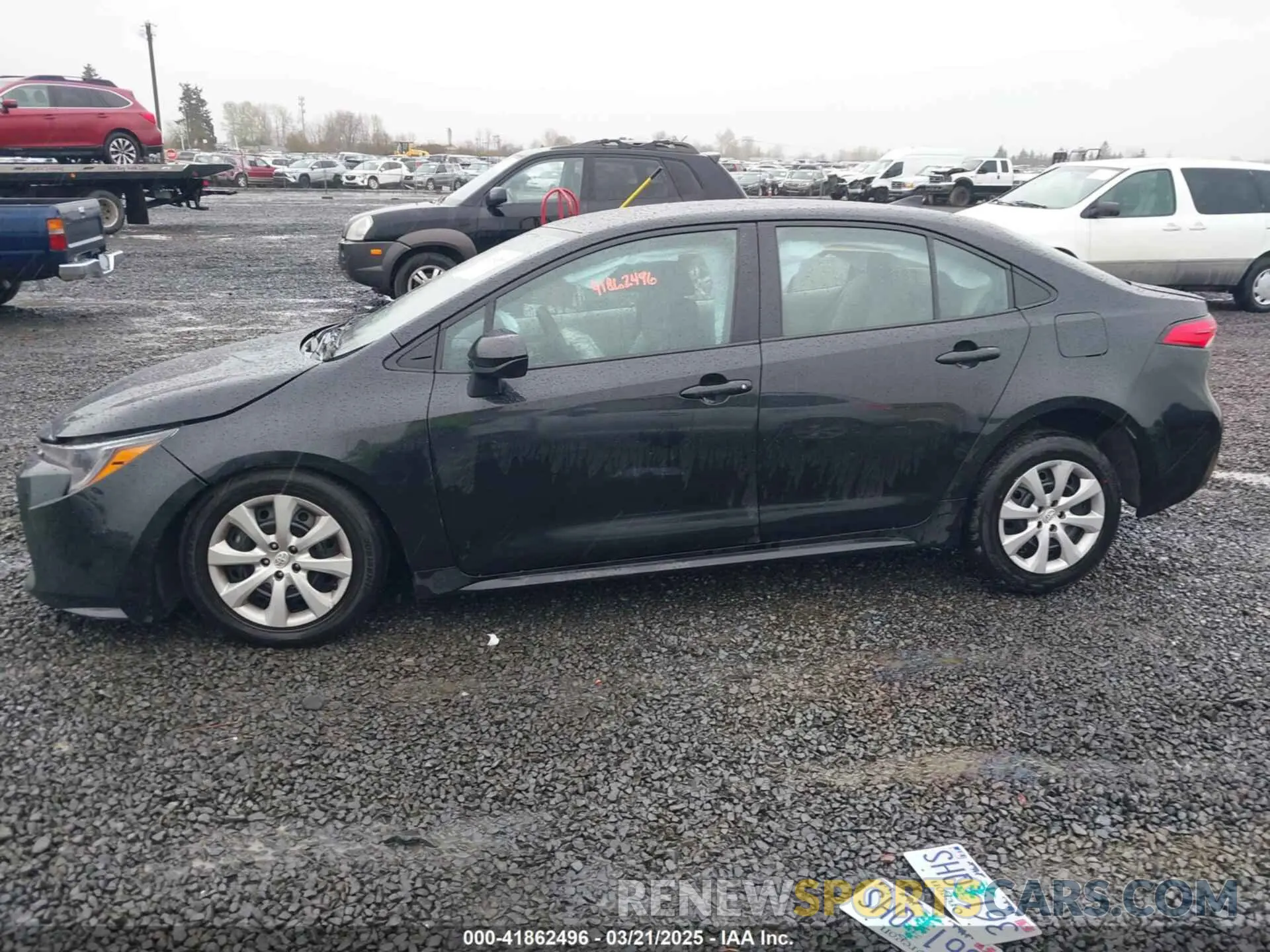 14 Фотография поврежденного автомобиля 5YFEPMAE8NP369091 TOYOTA COROLLA 2022