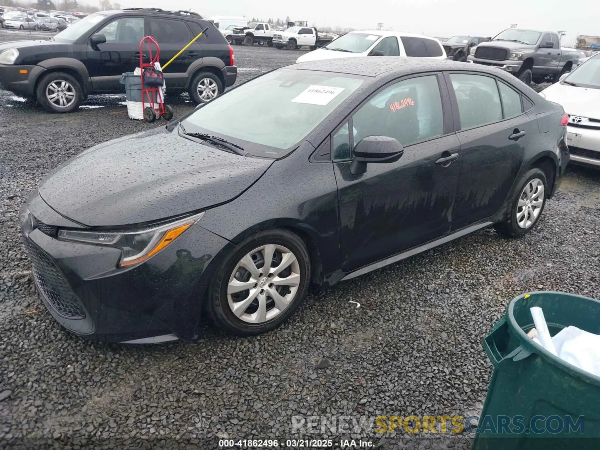 2 Фотография поврежденного автомобиля 5YFEPMAE8NP369091 TOYOTA COROLLA 2022