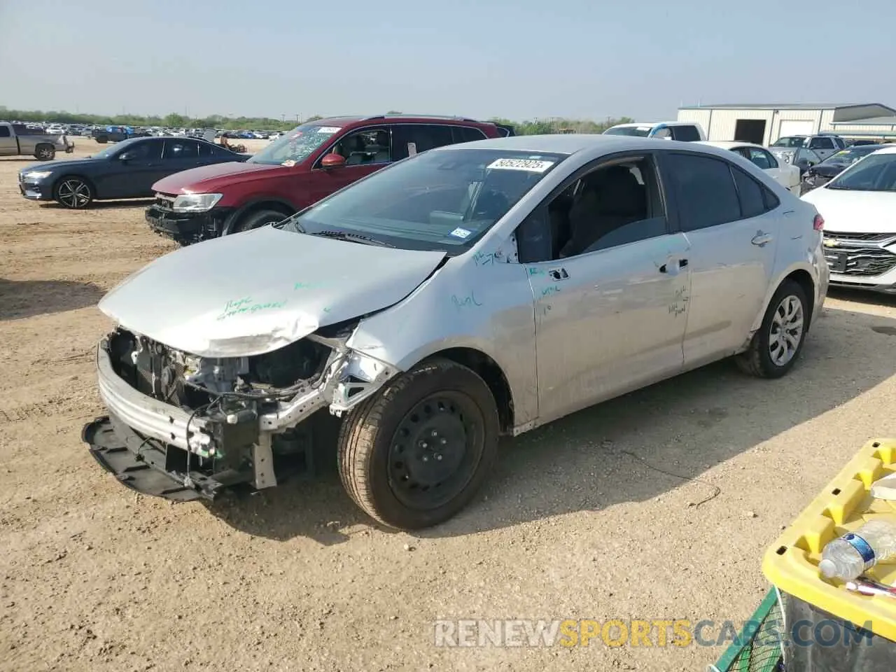 1 Фотография поврежденного автомобиля 5YFEPMAE9NP280114 TOYOTA COROLLA 2022