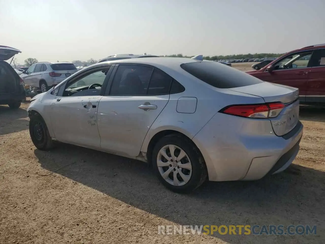 2 Фотография поврежденного автомобиля 5YFEPMAE9NP280114 TOYOTA COROLLA 2022