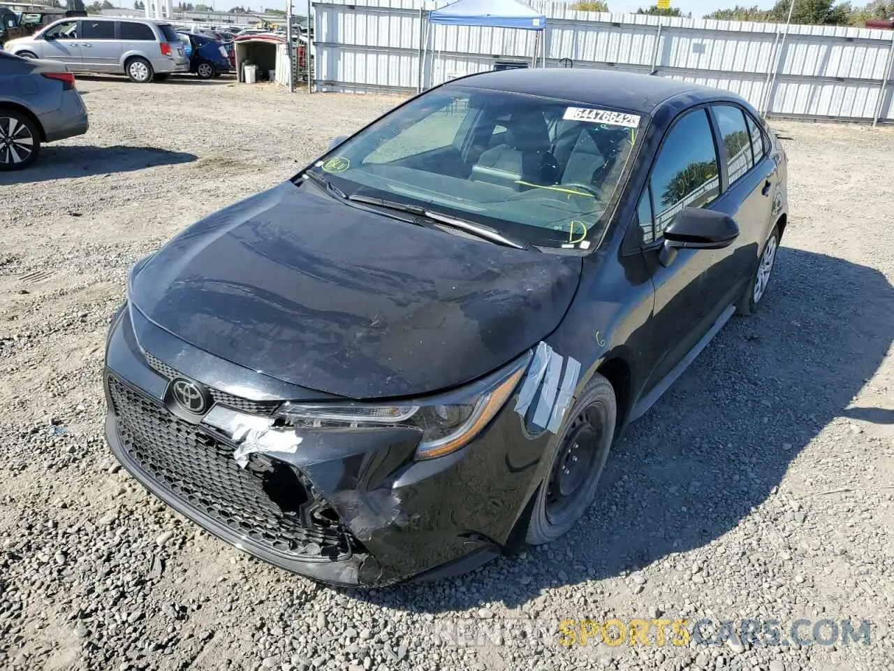 9 Photograph of a damaged car 5YFEPMAE9NP285345 TOYOTA COROLLA 2022