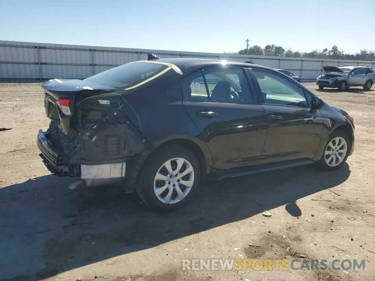 3 Photograph of a damaged car 5YFEPMAE9NP289363 TOYOTA COROLLA 2022