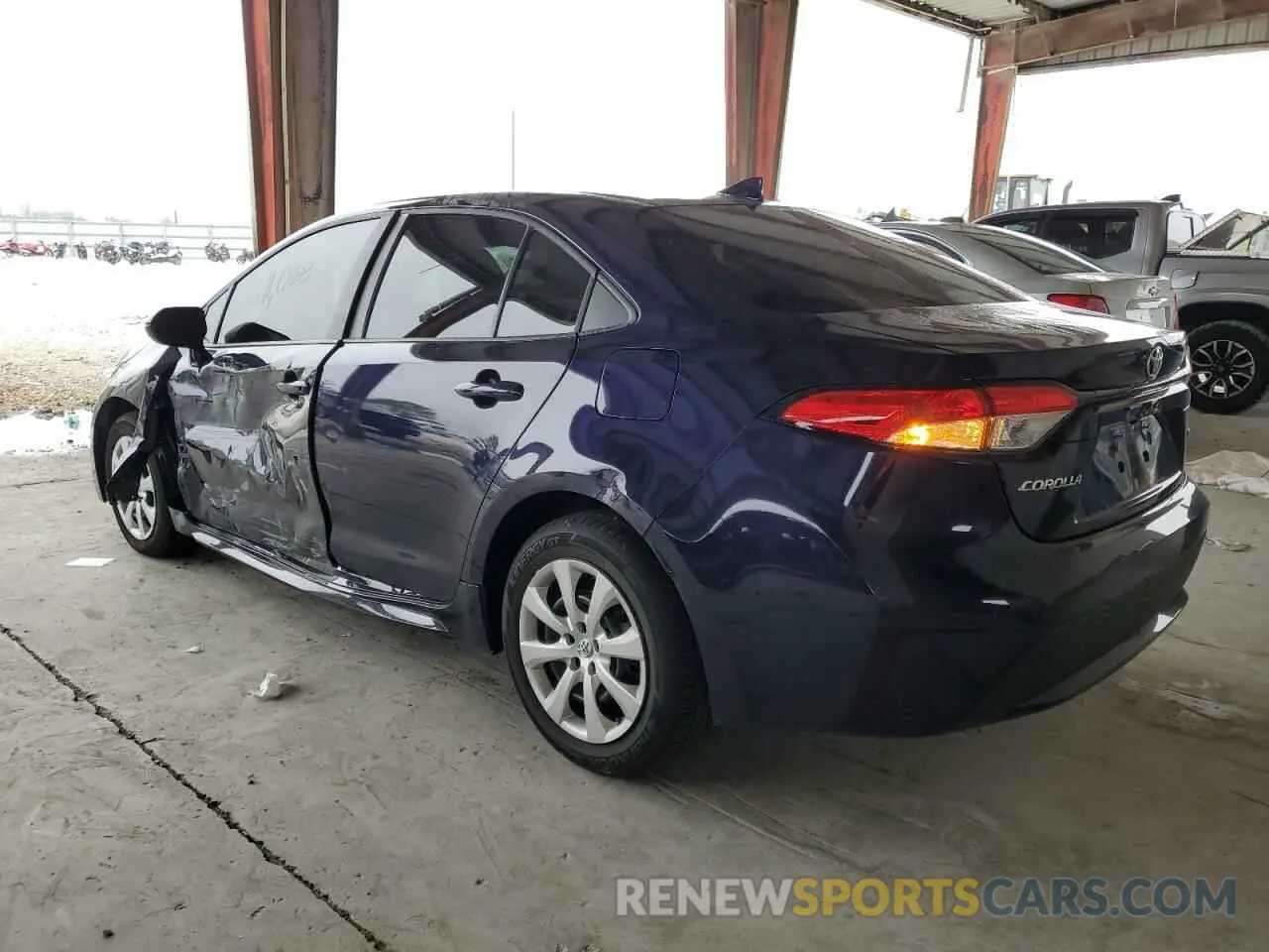 2 Фотография поврежденного автомобиля 5YFEPMAE9NP293056 TOYOTA COROLLA 2022