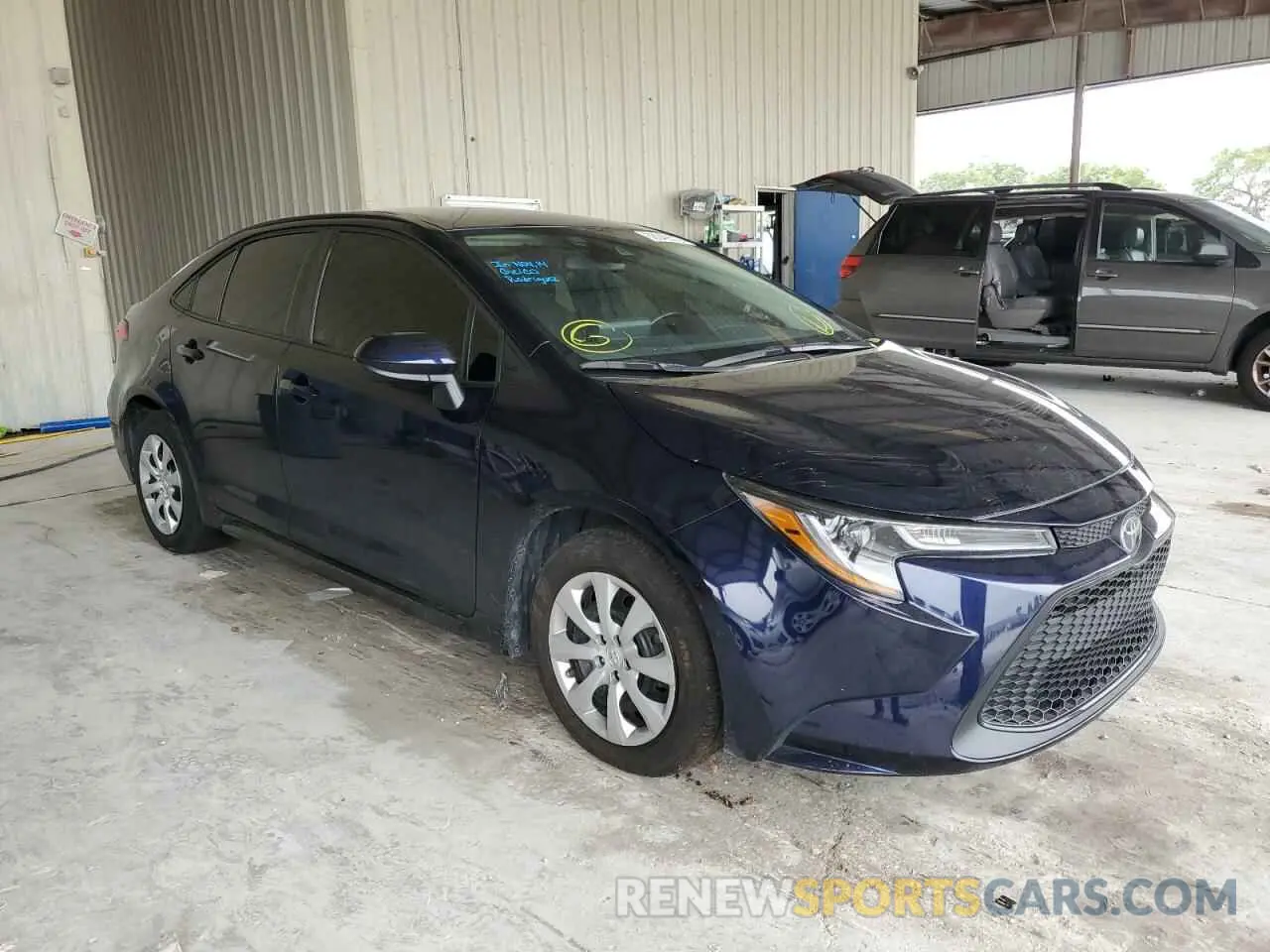 4 Фотография поврежденного автомобиля 5YFEPMAE9NP293056 TOYOTA COROLLA 2022
