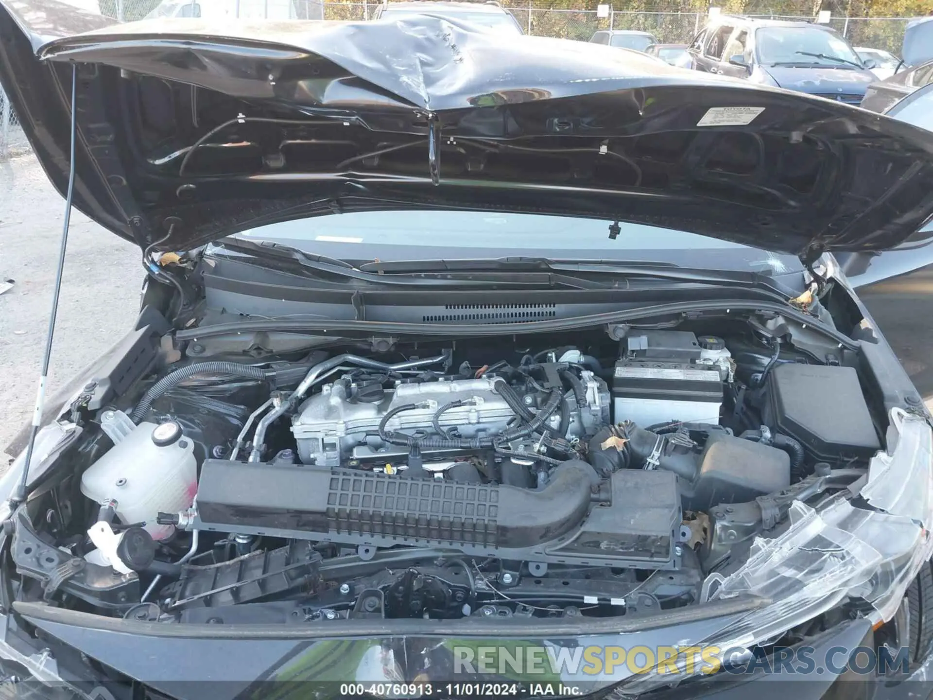 10 Photograph of a damaged car 5YFEPMAE9NP297284 TOYOTA COROLLA 2022