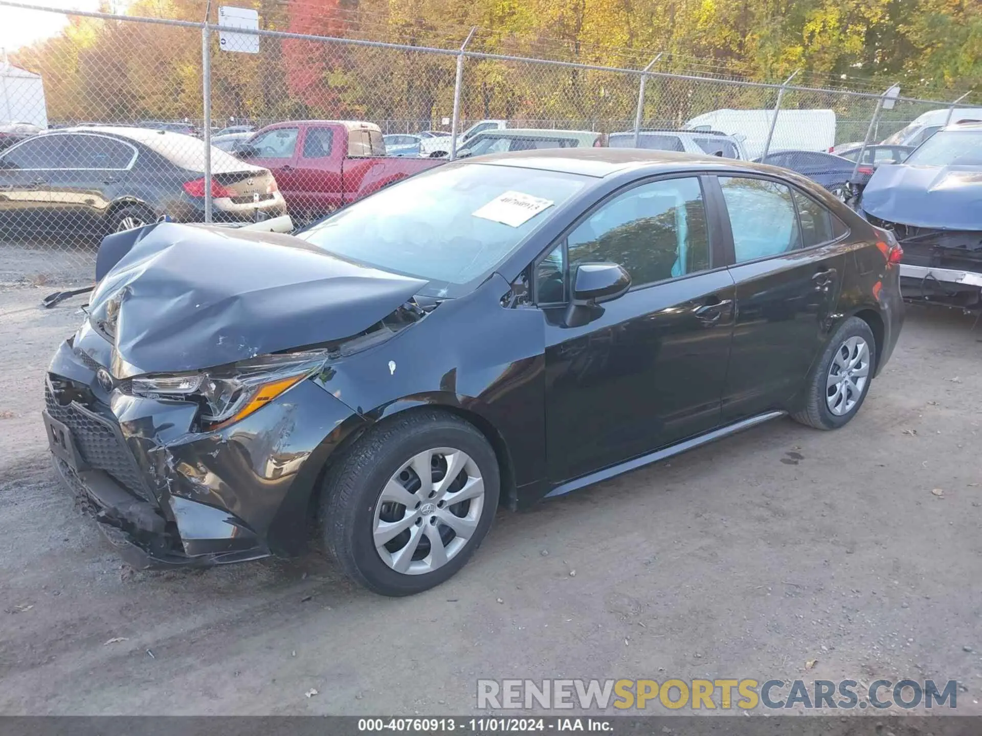 2 Photograph of a damaged car 5YFEPMAE9NP297284 TOYOTA COROLLA 2022
