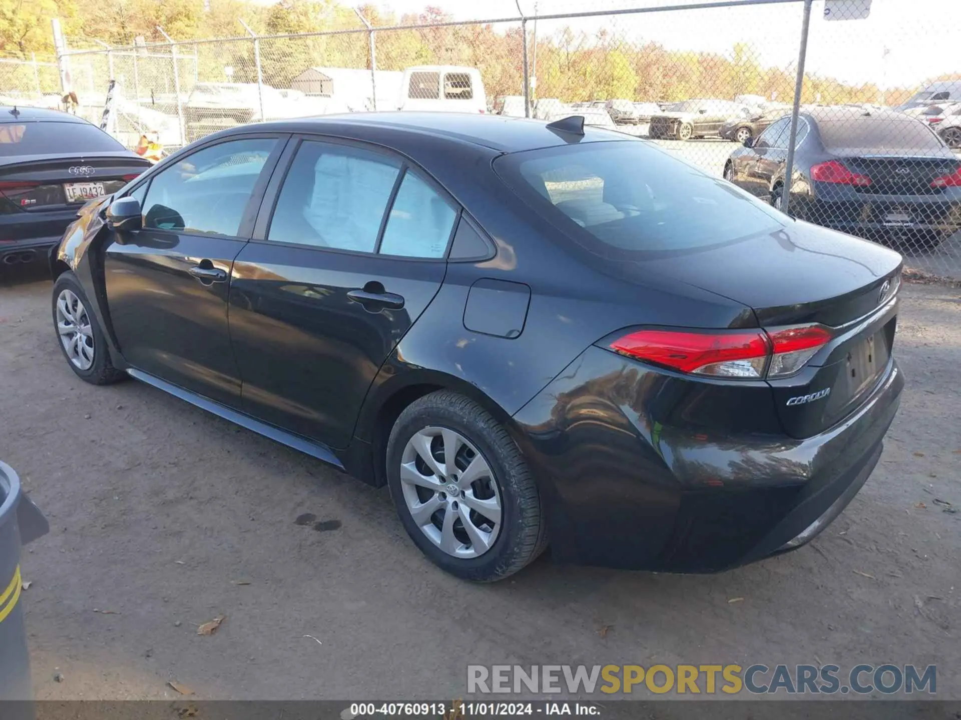 3 Photograph of a damaged car 5YFEPMAE9NP297284 TOYOTA COROLLA 2022