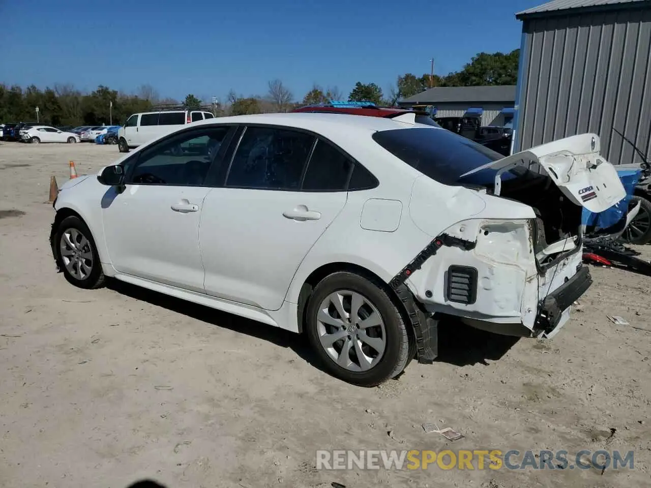 2 Фотография поврежденного автомобиля 5YFEPMAE9NP300538 TOYOTA COROLLA 2022
