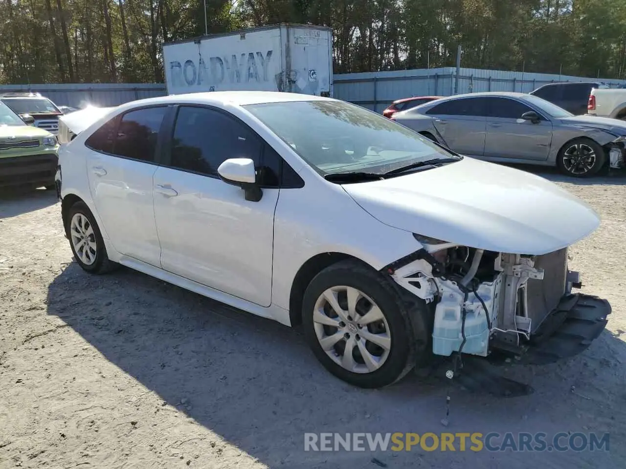 4 Фотография поврежденного автомобиля 5YFEPMAE9NP300538 TOYOTA COROLLA 2022