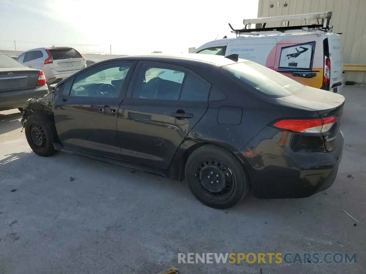 2 Photograph of a damaged car 5YFEPMAE9NP327514 TOYOTA COROLLA 2022
