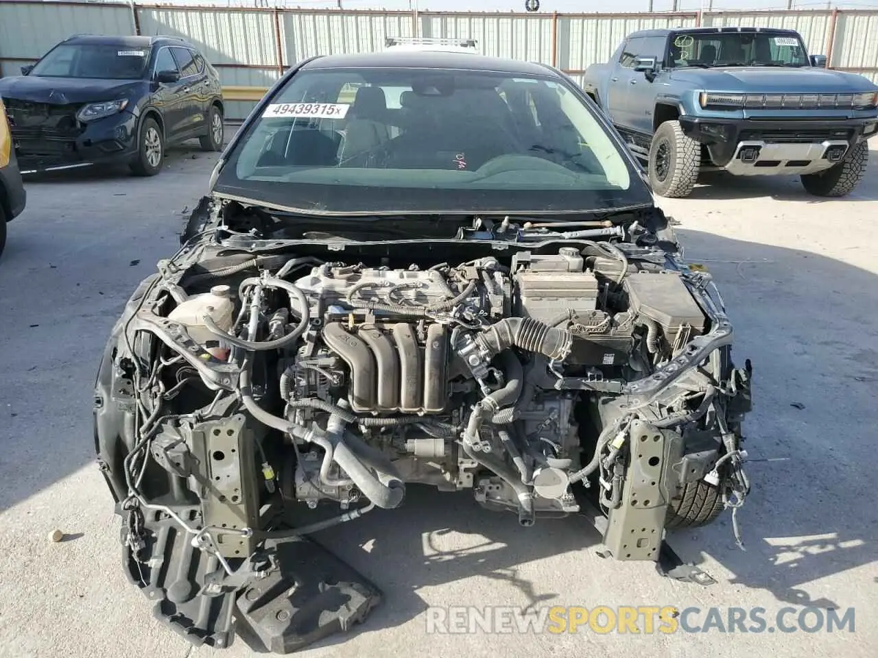 5 Photograph of a damaged car 5YFEPMAE9NP327514 TOYOTA COROLLA 2022